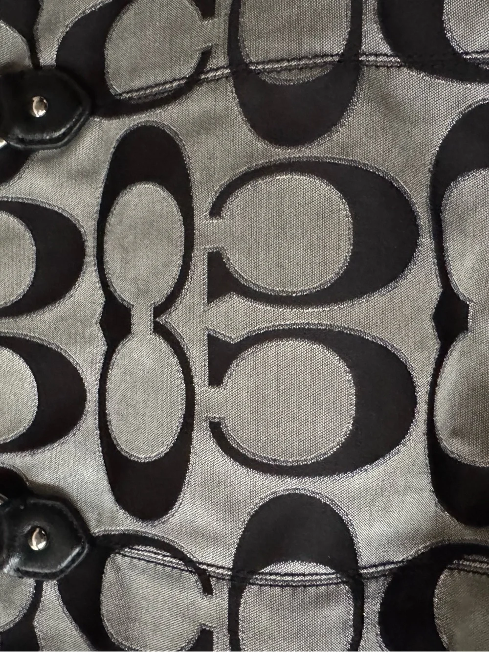 Coach bag unfortunately